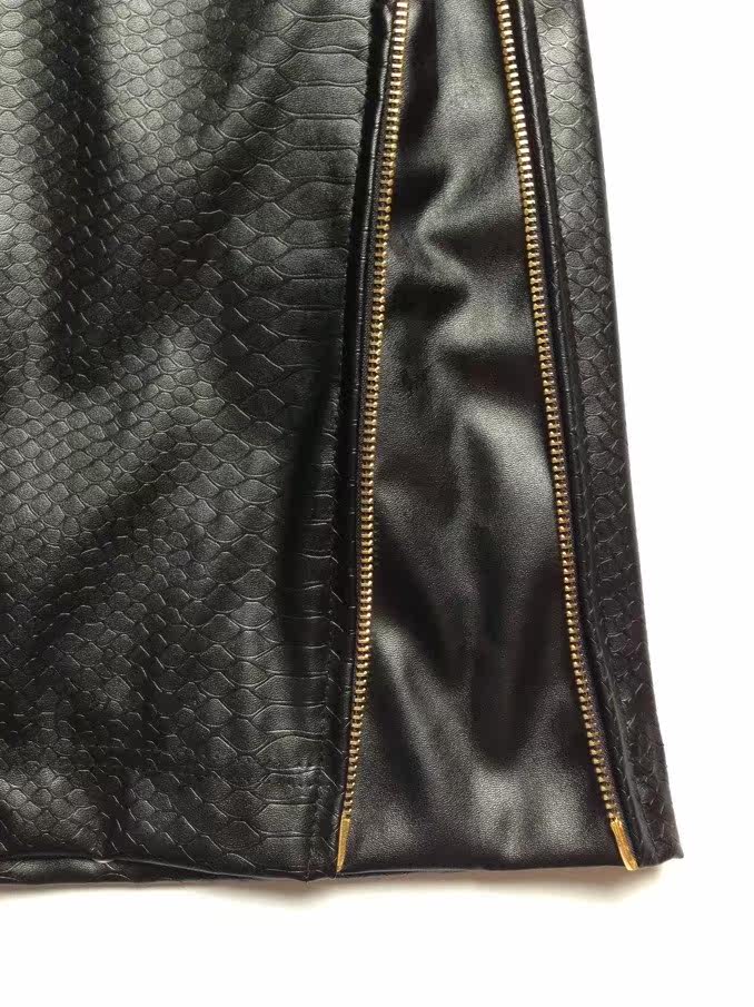 Pantalon cuir homme droit pour été - Ref 1481860 Image 6