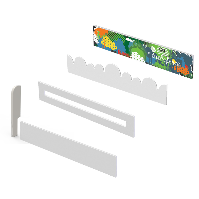 Manny poem Manis-h Nordic Denmark original imported children's bed with guardrail accessories