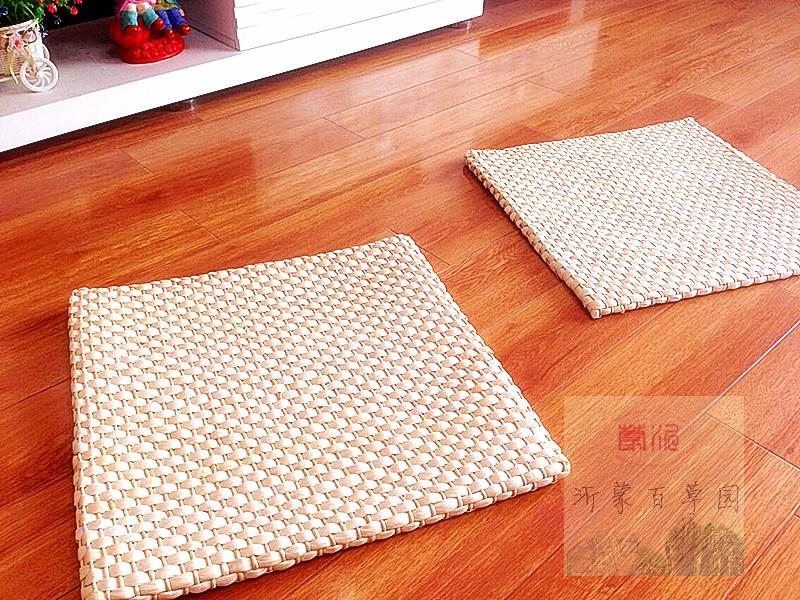 Yimeng Pucao ghế đệm ngô da futon thiền thiền vuông pad xe sofa đệm đệm