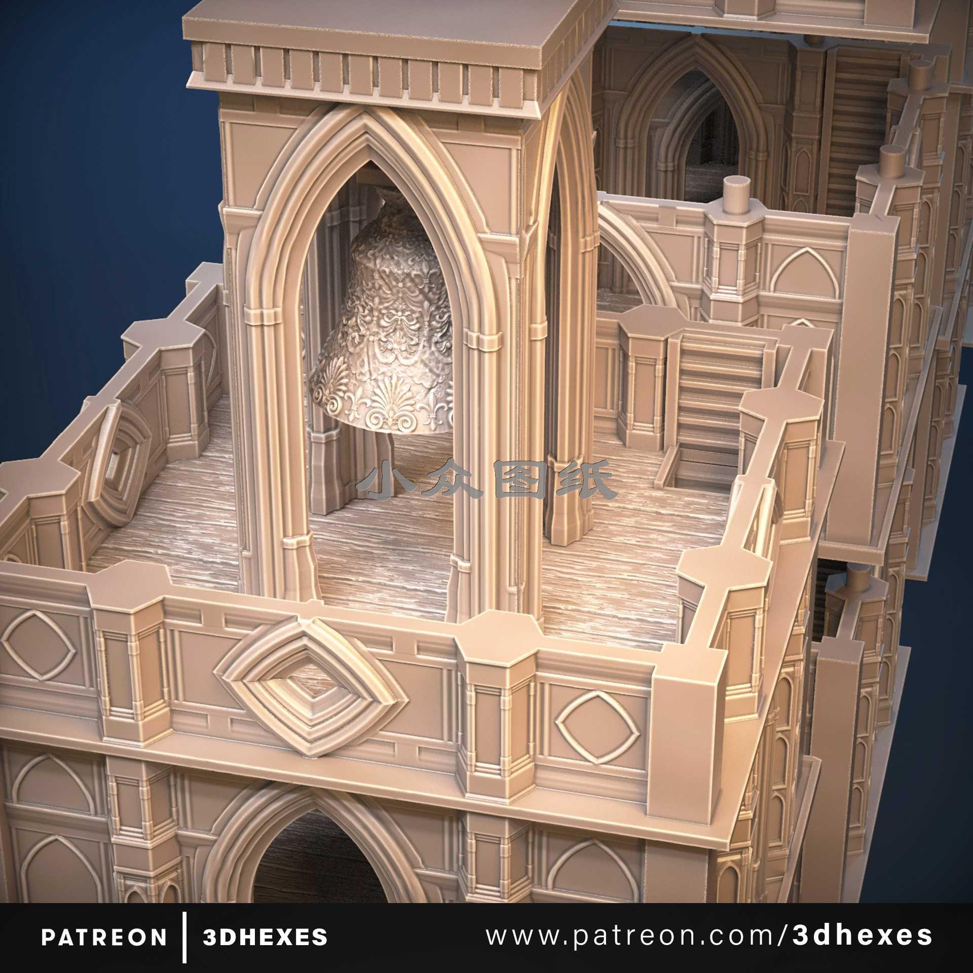 000038 Magic Architecture June, 2021 Table Game Chess 3D Printing Model Stl Model High Precision Material Documents