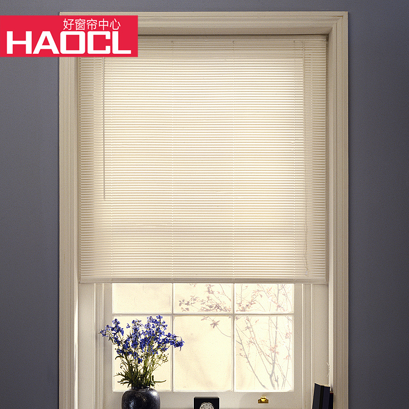 Blinds Household perforated kitchen powder room Bathroom lifting office Waterproof toilet Shading shutter roller blinds