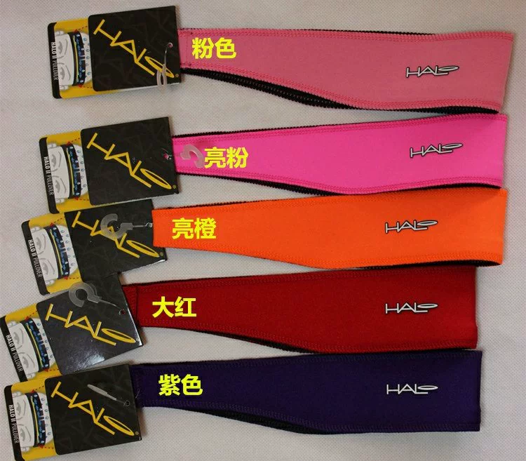 HALO băng mồ hôi antiperspirant vành đai headband headband trùm đầu thể thao ngoài trời thể dục - Kerchief / Earflap