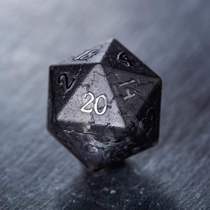 Black Lightning Zircon Frosted Embossed COC Running Group Dice DND Dice TRPG Magic Dice Cthulhu Run