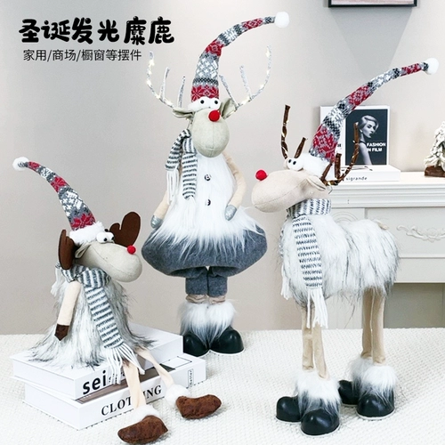 Рождественский декор, кукла, настольная игрушка