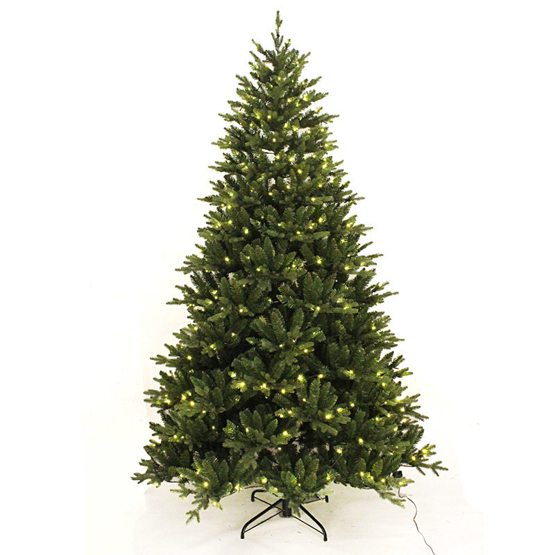 High-end emulated Christmas tree upscale Exit pe mixed Christmas tree foreign trade Green pine tree Christmas holiday Decorative Pine