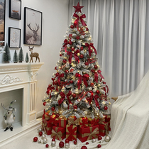 Encrypted red floating Christmas tree simulation 1 2 1 5 1 8 2 2 4 M Christmas tree household decorated with window