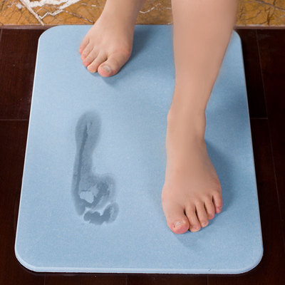 硅藻泥浴室地垫防滑吸水踩脚垫