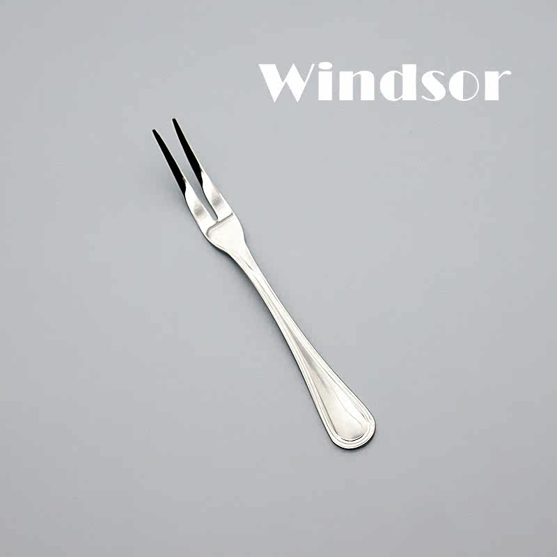 Thickened Stainless Steel Fruit Fork Disserts Fork Dessert Fork Large Tooth Fork Head Foreign Trade Export Canada Windsor