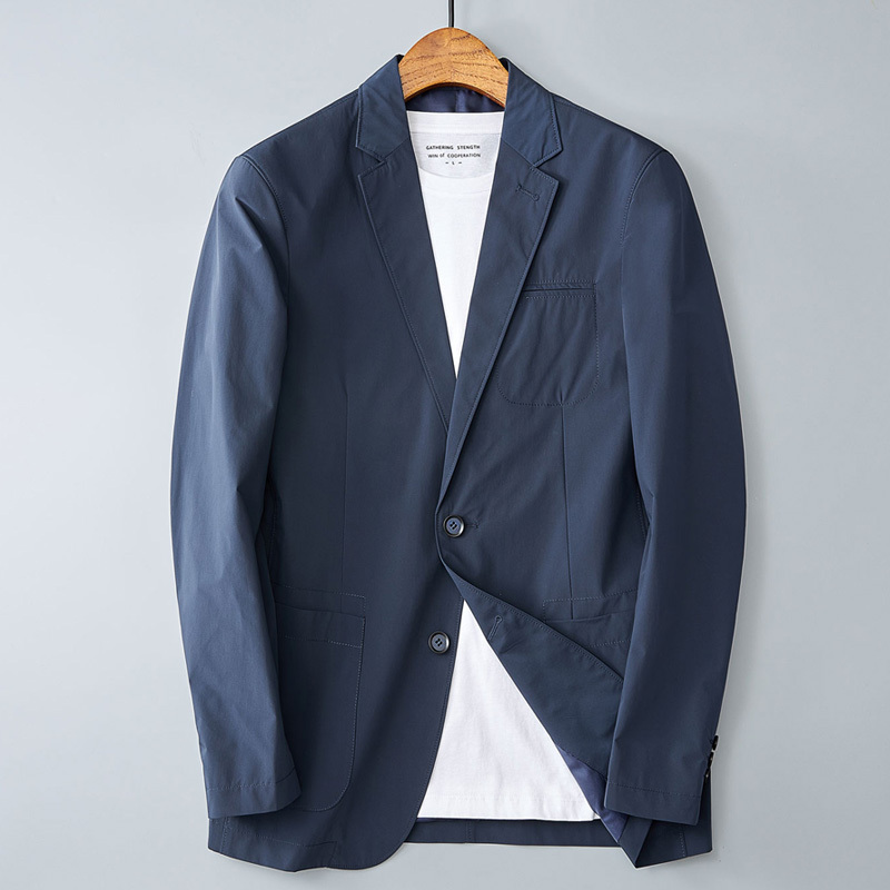 2026 Spring and Autumn New Men's Suit, Wrinkle-Resistant, No-Ironing, Business Casual Blazer, Thin Single Suit Jacket, Large Size Coat 2026 Spring and Autumn New Men's Suit, Wrinkle-Resistant, No-Ironing, Business Casual Blazer, Thin Single Suit Jacket, Large Size Coat