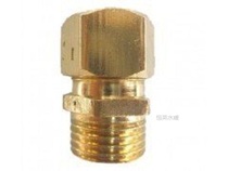 Solar water heater water pipe Aluminum plastic pipe all copper fittings internal teeth straight through outer teeth straight diameter reduction