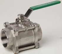 Stainless steel 201 304 316 three-piece ball valve internal threaded ball valve switch DN15-100