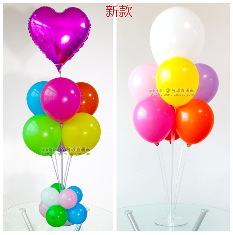 Balloon table decoration bracket desktop display stand new aluminum foil balloon balloon tool