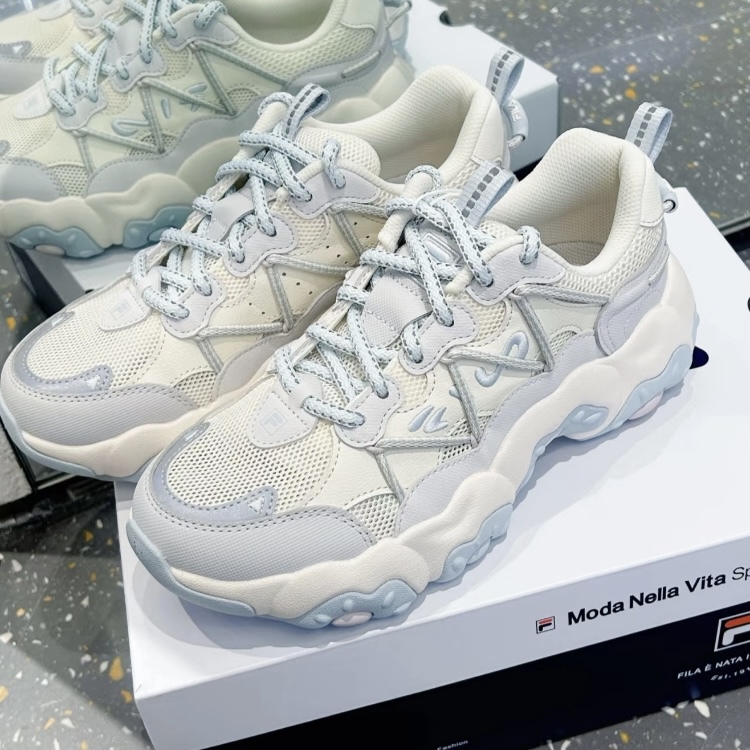 Fila Fluid 6 Cat Claw Women's Low-Top Breathable Retro Lightweight Casual Sports Shoes F12W522111Fss