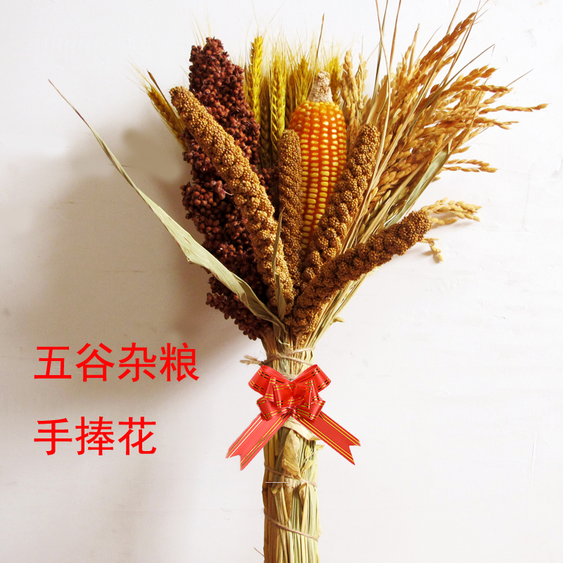 Fall crop crop grain decoration farmhouse restaurant corn wheat spike rice sunburn props