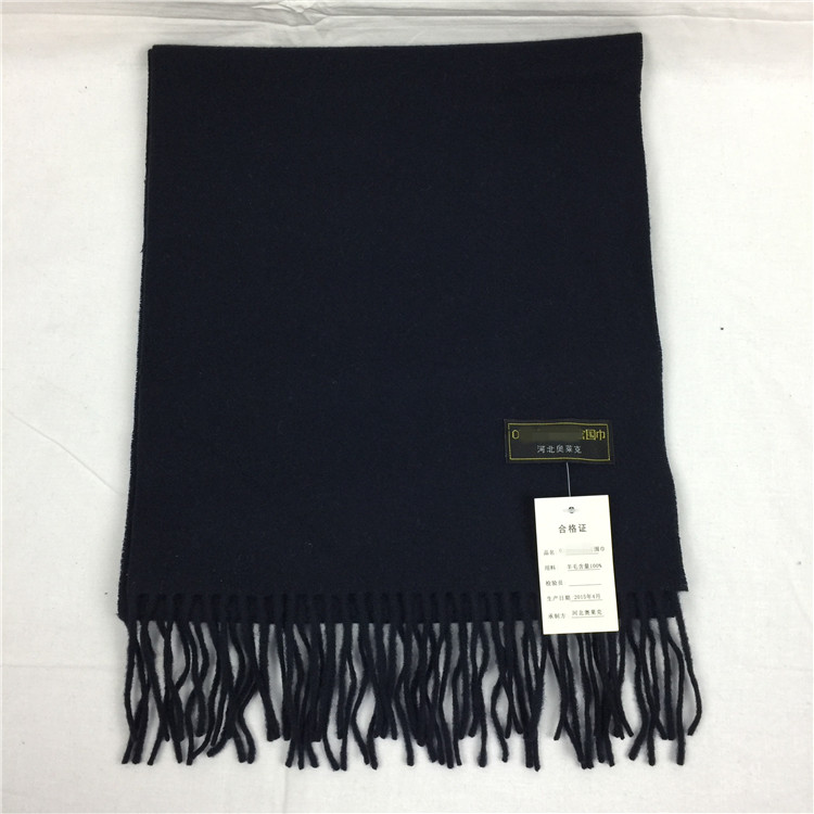 Biển xanh trường eunuch khăn chính hãng Pei Fa đích thực olive màu xanh lá cây Wu mô hình 100% tinh khiết len ​​khăn mùa thu và mùa đông mua khăn phượt