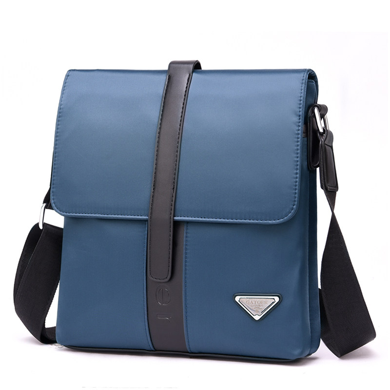 Casual cross-body bag men's shoulder bag Oxford cloth shoulder bag flap sports shoulder bag iPad canvas men's bag new