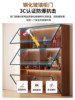 Display Cabinet with Glass Doors for Figurines, Building Blocks, Home Wine Cabinet, Living Room Blind Box Toys, Lego Figurines, Model Bookshelf