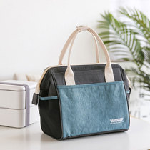 Thickened aluminum foil insulation bag freezer bag waterproof Japanese lunch bag Large tote bag with rice bag lunch bag