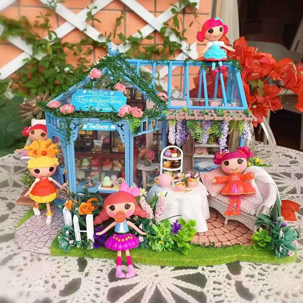 Мини-кукла LALALOOPSY Lele Angels, с пуговичными глазами, слепой бокс с микромагнитной качелью (≤15 см)