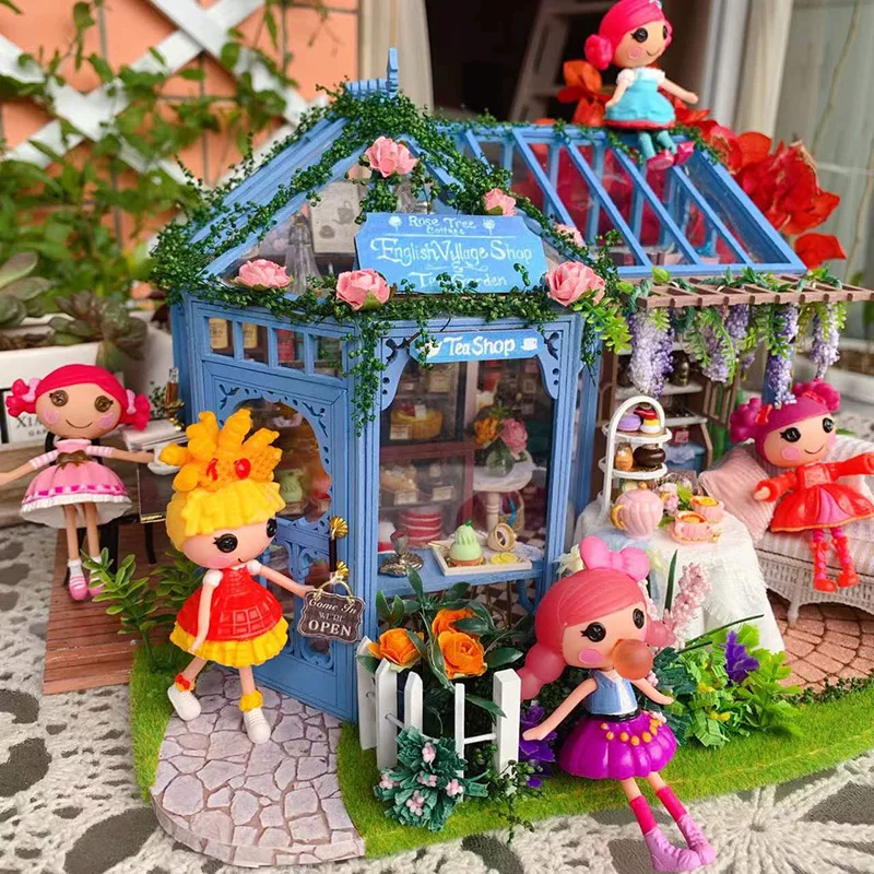 Мини-кукла LALALOOPSY Lele Angels, с пуговичными глазами, слепой бокс с микромагнитной качелью (≤15 см)
