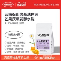 Colin Plus-Yunnan Xiangmang Colin Yunnan Baoshan anaerobic fermented coffee hand-brewed coffee bean 100g