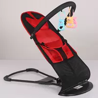 Красная двухэтажная подушка, москитная сетка, черная игрушка