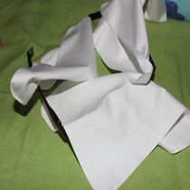 Mobile phone film wiper screen cloth strip large glasses cloth white gray cotton screen wipe Film tool