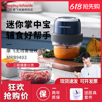 British Mofly mashing garlic Mini coveting machine wringing machine for home electric minced garlic masquer Divine Instrumental Cuisine Machine