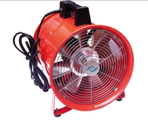 Portable axial flow fan pipe type portable exhaust fan industrial exhaust fan strong ventilation movable