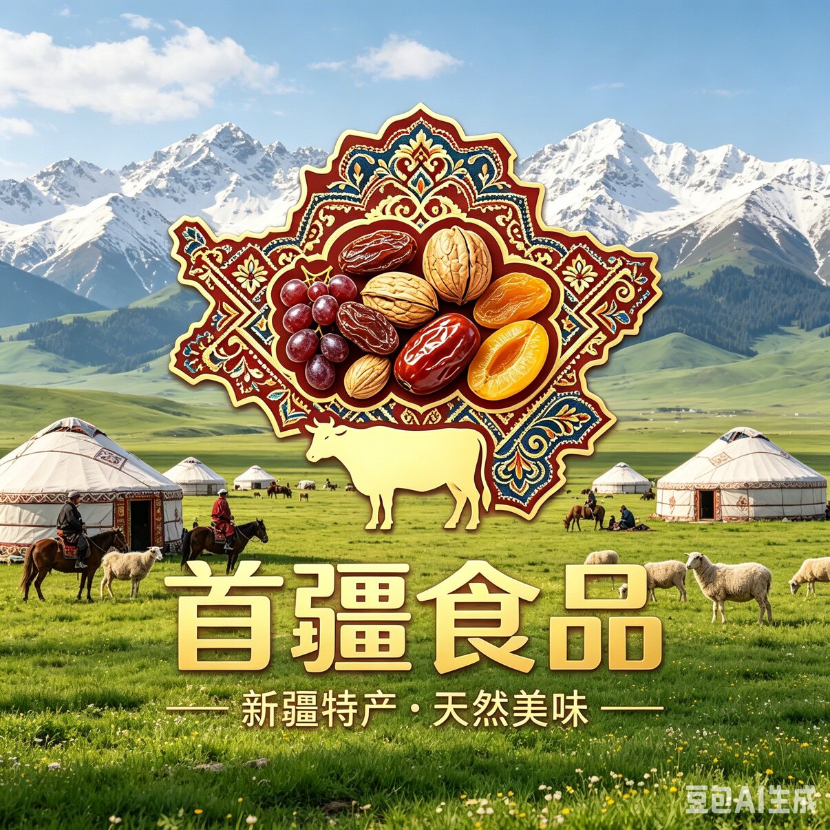 新疆首疆食品的LOGO