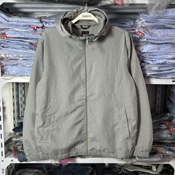 Baleno Spring and Autumn New Men's Clothing Youth Knitted Waterproof Soft Hooded Slim Fit Windbreaker Jacket 88107521