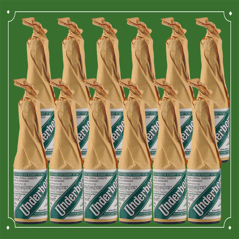 德国进口安德宝力娇酒44度Underberg 20ml小酒版餐后酒利口酒12瓶评价