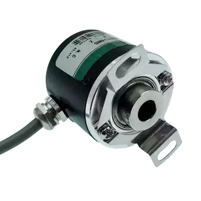 Hollow shaft photoelectric rotary encoder ZKP3808 1000 pulse 1000 line ABZ three phase 5-24V