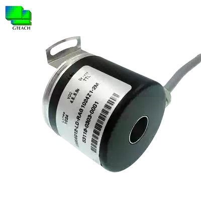 K4012 outer diameter 40mm hole 12mm through hole hollow shaft type incremental rotary encoder E40HB12