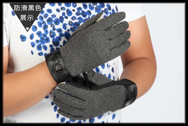 Gants pour homme en Laine Cachemire - Ref 2781310 Image 19