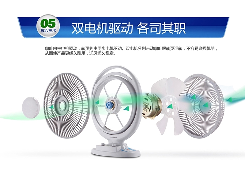 quạt treo tường senko điện máy xanh Quạt điện Yongsheng Máy tính để bàn KYT-30E lắc đầu Hongyun quạt nhà im lặng quạt sàn quay quạt - Quạt điện quạt cây media