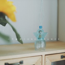 One drawer hand as chamomile in summer makes windbell Japanese style glass birthday gift bag pendant