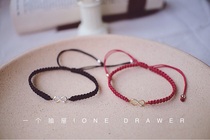 A drawer "925 sterling silver unlimited symbol braided bracelet diy material bag bracelet birthday gift 38
