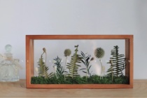 One Drawer Ins Wind Plant Photo Frame Evergreen Flowers Swing Piece Handmade Diy Material Bag Birthday Holiday Gift