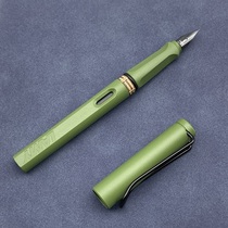 Germany LAMY Lingmei Pen Hunting Gift Boxed Men's High-end Students Practising and Giving Gift lettering Custom Frosted Green