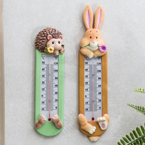 Wall Wall Wall Piece Hanging Kitchen Interior Thermometer Decoration Hanging Decoration Small Creative Living Room Home Wall-mounted Wall Wall Decoration