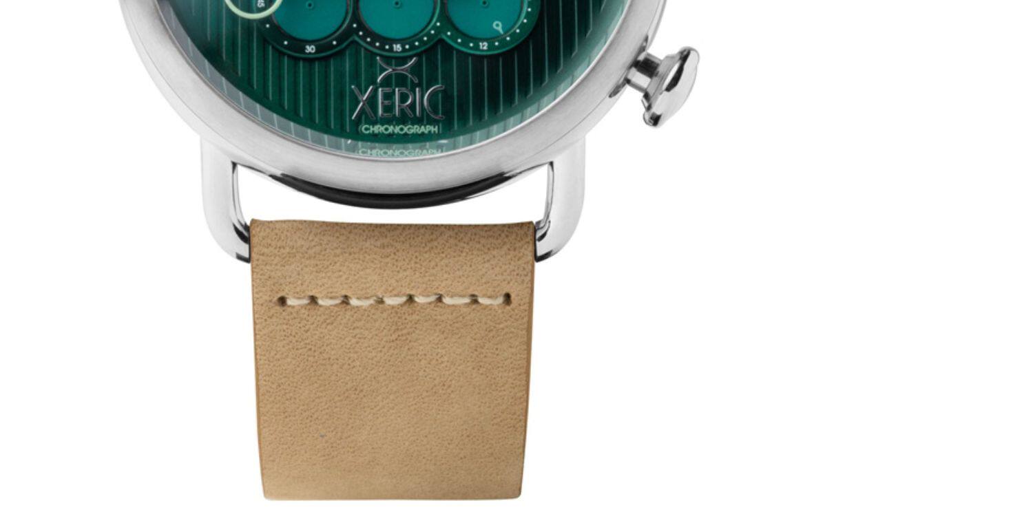 Часы Европа xeric男表halograph chrono网红潮款大表盘手表男夜光新款石英表