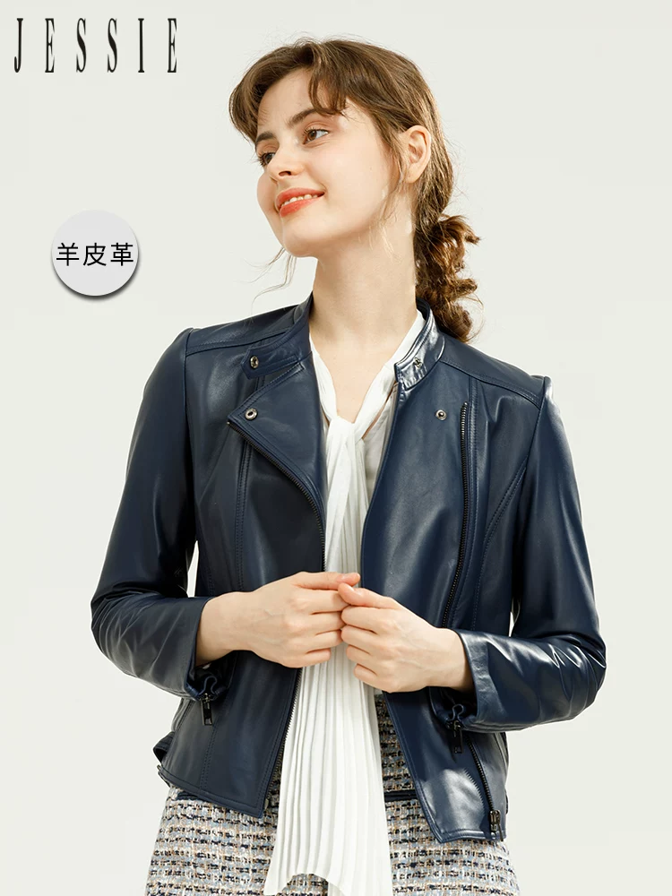 Кожаная куртка из овчины JESSIE для рабочего места осень новый продукт DNFGQ255