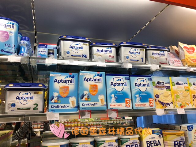 Bag tax Direct mail spot Germany New version Platinum love him US milk powder Aptamil Pre1 segment 2 segment 1 2 