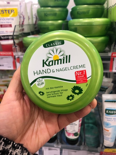 Spot German direct purchase Kamill Kangmier chamomile citrus manicure hand cream moisturizing and soothing