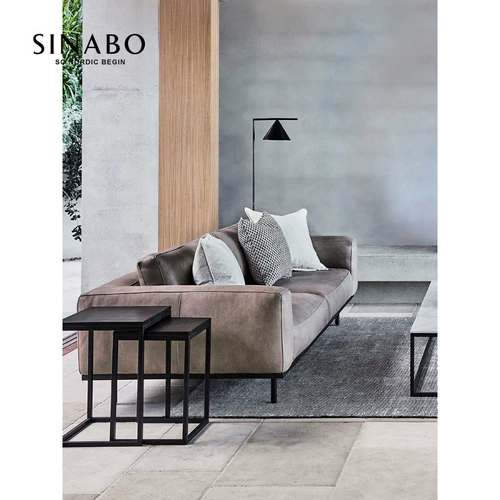 Sinabo Nordic Light Luxury Down Down Down Simple Simple Passion Technology Trailm Taroud Большой астрома диван диван