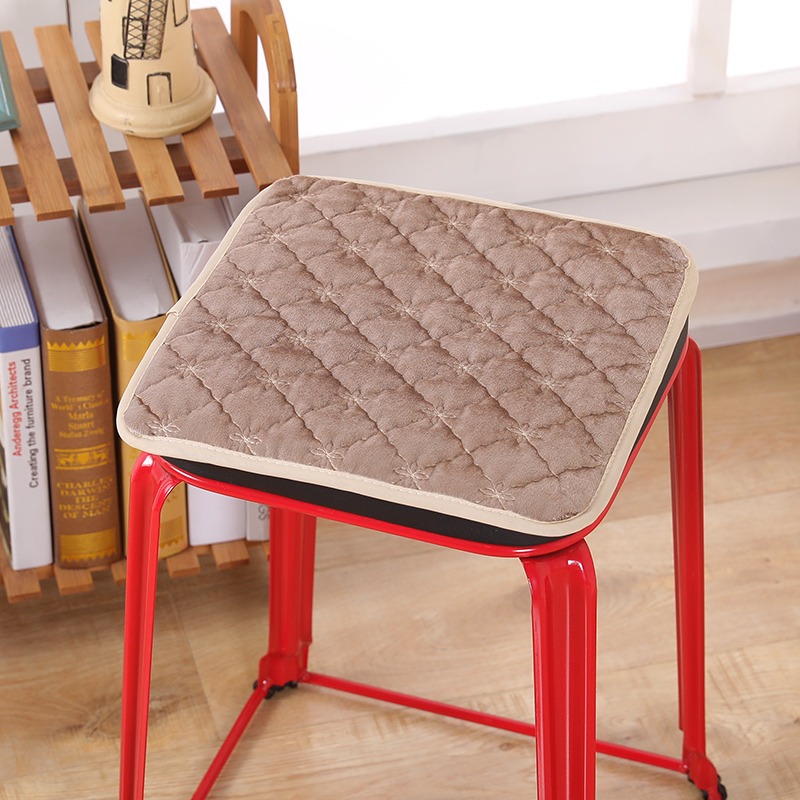 Nhỏ vuông pad đệm hình chữ nhật vuông phân pad ăn ghế đệm khách sạn trường căng tin tùy chỉnh thực hiện đệm bốn mùa chống trượt - Ghế đệm / đệm Sofa ghế nệm ngồi bệt
