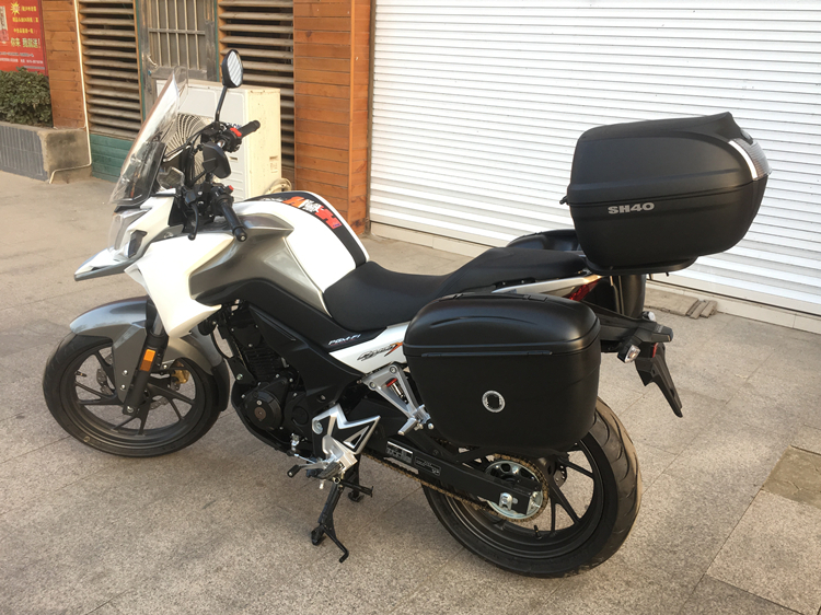Wuyang Honda mammoth 190 bên hộp đuôi hộp CB190X treo thân cây đặc biệt phát hành nhanh chóng không phá hủy cài đặt - Xe gắn máy phía sau hộp thùng sau xe máy giá rẻ