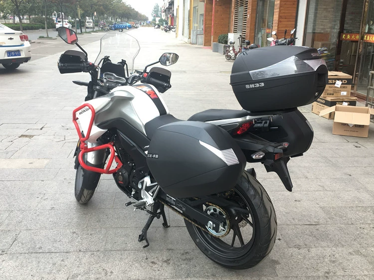 Wuyang Honda mammoth 190 bên hộp hộp treo hộp CB190X Xiade SH36 bên hộp hộp phát hành nhanh chóng - Xe gắn máy phía sau hộp cốp gắn sau xe máy