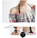 Mua hai tặng một miễn phí vận chuyển hai dây đeo cổ treo dây cung nơ áo ngực áo lót trượt dây đeo vai đồ lót nữ Vai tráng